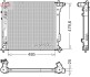 Radiator, engine cooling DENSO DRM41030 (фото 1)