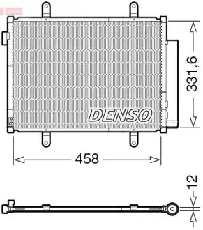 Skraplacz SUZUKI CELERIO DENSO DCN47011