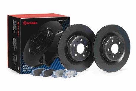 ZESTAW TARCZE+KLOCKI TYL BREMBO KT08004