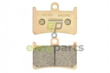 Фото гальмівна колодка (диск) FERODO FDB605XRAC Гальмівна колодка (диск) FERODO FDB605XRAC