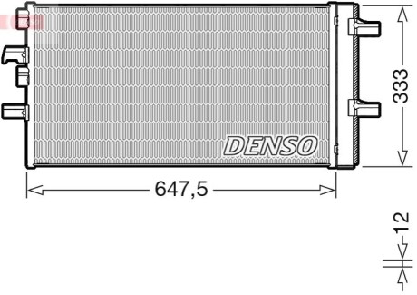 Skraplacz BMW 2, X1, X2 DENSO DCN05108