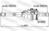 Joint Kit, drive shaft FEBEST 2214K2700 (фото 2)