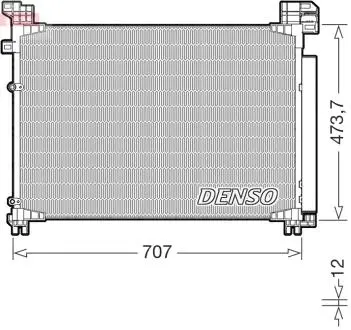 Skraplacz LEXUS NX 15- DENSO DCN51020