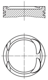 Tіok kompletny RENAULT MAHLE / KNECHT 021PI00117002