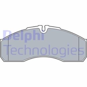 Гальмівна колодкаPRZOD Delphi LP3541
