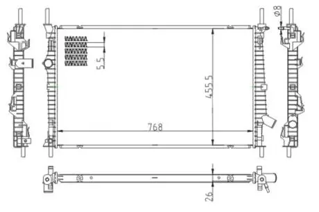 CHLODNICA TRANSIT 13- HART 643015