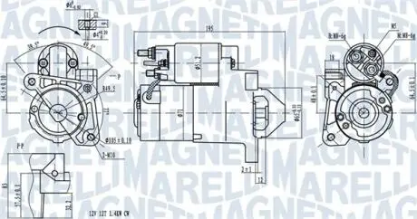 ROZRUSZNIK MITSUBISHI MAGNETI MARELLI 063721273010