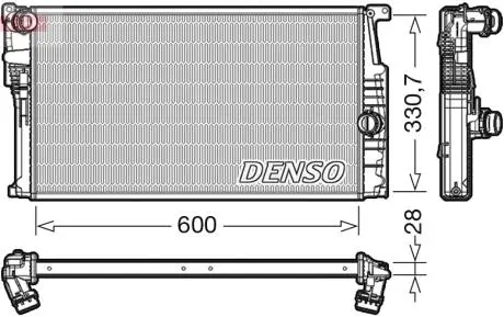 CH£ODNICA SILNIKA BMW DENSO DRM05015