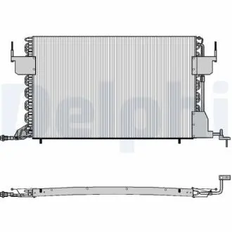 Радіатор кондиціонера Delphi TSP0225021