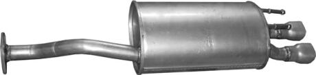 Глушитель задний HONDA POLMOSTROW 0967