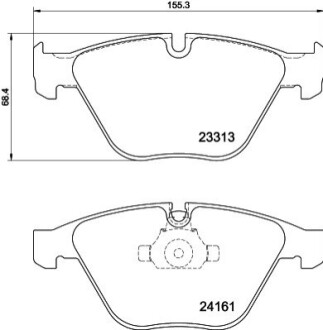 Klocki ham. prz. BMW HELLA 8DB355039241