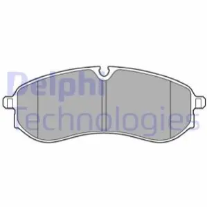 KLOCKI HAMULCOWE TYL Delphi LP3641