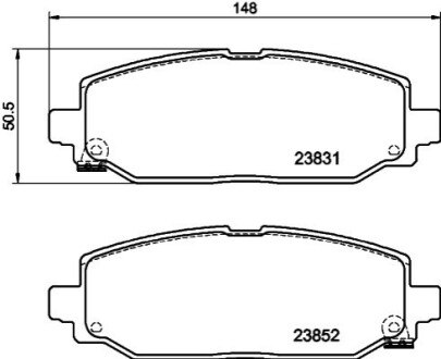 Klocki ham. tyі JEEP HELLA 8DB355040021