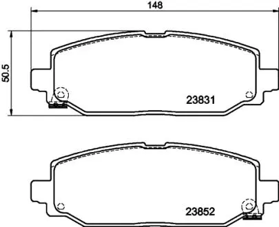 Klocki ham. tyі JEEP HELLA 8DB355040021