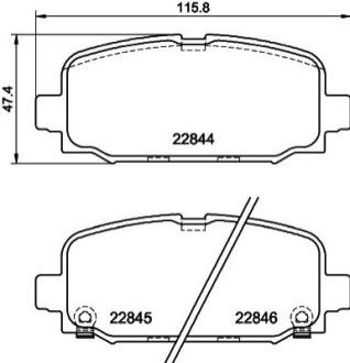 Klocki ham. tyі JEEP HELLA 8DB355039411