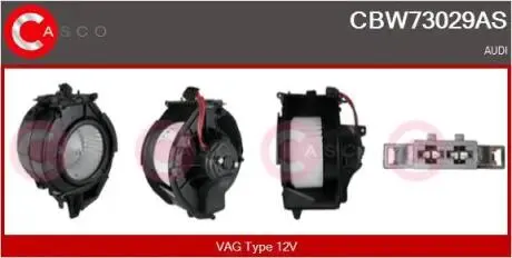 DMUCHAWA NAGRZEWNICY CASCO CBW73029AS