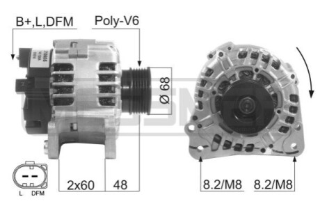 -MESSMER VW,VOLVO ERA 210605A (фото 1)