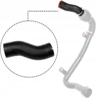 Патрубок интеркулера Peugeot / Citroen / PSA 1638153280