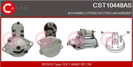 ROZRUSZNIK 12V 1.4KW CASCO CST10448AS