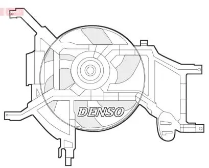 Вентилятор радиатора DENSO DER37002