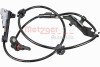 Sensor, wheel speed METZGER 09001176 (фото 1)