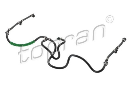 Hose, fuel overflow TOPRAN / HANS PRIES 410076