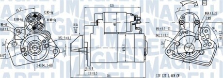 ROZRUSZNIK R 1.5DCI MAGNETI MARELLI 063721332010 (фото 1)