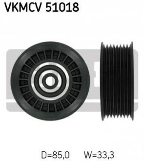 Ролик направляючий SKF VKMCV51018