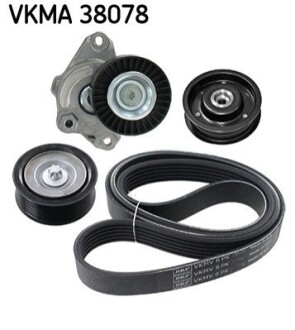 V-Ribbed Belt Set SKF VKMA38078 (фото 1)