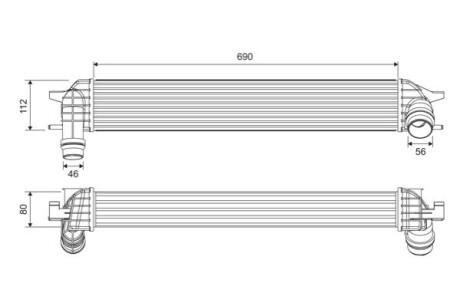 Charge Air Cooler Valeo 818696 (фото 1)