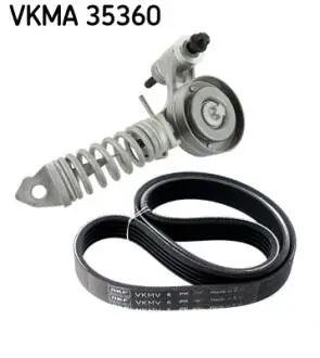 V-Ribbed Belt Set SKF VKMA35360