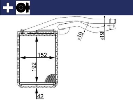 FORD FIESTA V 01- MAHLE / KNECHT AH22000S