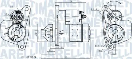 ROZRUSZNIK NISSAN MAGNETI MARELLI 063721418010