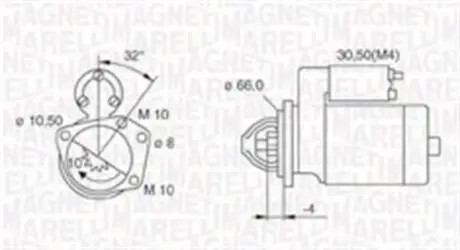 ROZRUSZNIK NISSAN MAGNETI MARELLI 063721207010