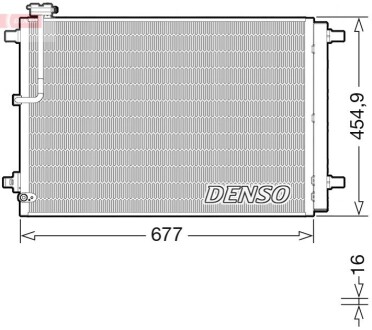 Skraplacz AUDI A8 DENSO DCN02046 (фото 1)