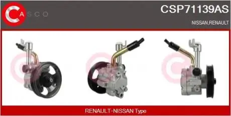 POMPA WSPOMAGANIA CASCO CSP71139AS