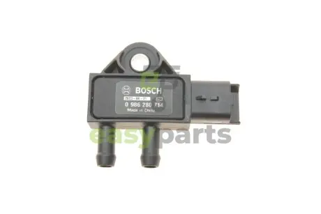 Датчик тиску вихлопних газів Peugeot Expert/Fiat Scudo 1.6HDi/2.0HDi 07- BOSCH 0986280714