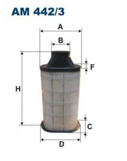 Фільтр повітряний FILTRON AM4423