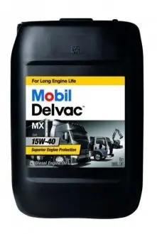 Фото олива для двигуна MOBIL DELVACMX15W4020L Олива для двигуна MOBIL DELVACMX15W4020L