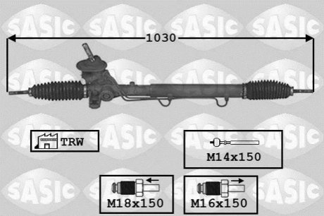 Рулевой механизм SASIC 7176029