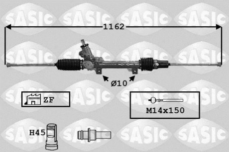 Рулевой механизм SASIC 7170021