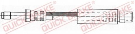 Шланг гальмівний QUICK BRAKE 32327