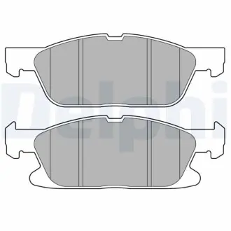 KLOCKI HAM.PRZOD Delphi LP3704