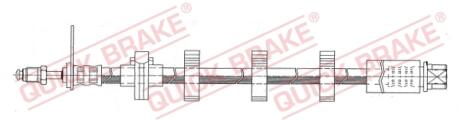 Шланг тормозной QUICK BRAKE 32984