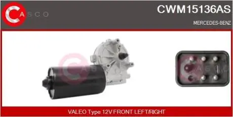 Электродвигатель CASCO CWM15136AS