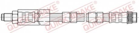 Шланг тормозной QUICK BRAKE 37914