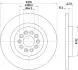 Гальмівний диск HELLA 8DD355116711 (фото 4)
