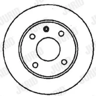 Тормозной диск Jurid 561373J