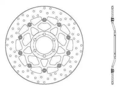 Диск тормозной BREMBO 78B40891