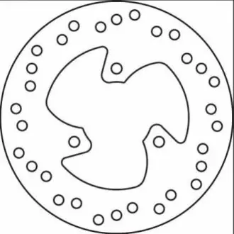 Диск тормозной BREMBO 68B40717